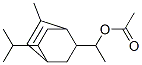 1-(8-isopropyl-6-methylbicyclo[2.2.2]oct-5-en-2-yl)ethyl acetate 结构式