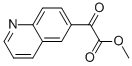 METHYL 2-OXO-2-(QUINOLIN-6-YL)ACETATE 结构式