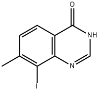 8-iodo-7-methylquinazolin-4(3H)-one 结构式