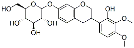 黄芪异黄烷苷 结构式
