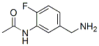 Acetamide,  N-[5-(aminomethyl)-2-fluorophenyl]- 结构式