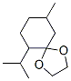 6-Isopropyl-9-methyl-1,4-dioxaspiro[4.5]decane 结构式