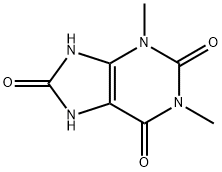 1,3-二甲基尿酸 结构式