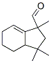 3a,4,5,6-tetrahydro-1,3,3-trimethylindancarbaldehyde 结构式