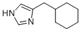 4-CYCLOHEXYLMETHYL-1H-IMIDAZOLE 结构式