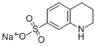 7-QUINOLINESULFONIC ACID, 1,2,3,4-TETRAHYDRO-, MONOSODIUM SALT 结构式