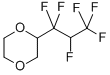 (1,1,2,3,3,3-HEXAFLUOROPROPYL)-1,4-DIOXANE, RACEMIC 结构式