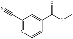 2-氰基-4-吡啶羧酸甲酯 结构式