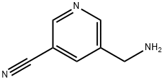 5-AMINOMETHYL-NICOTINONITRILE 结构式