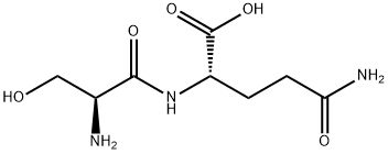 H-SER-GLN-OH 结构式