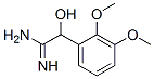 Benzeneethanimidamide,  -alpha--hydroxy-2,3-dimethoxy- 结构式