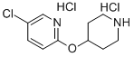 5-Chloro-2-(piperidin-4-yloxy)pyridinedihydrochloride