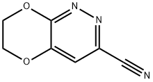 6,7-DIHYDRO[1,4]DIOXINO[2,3-C]PYRIDAZINE-3-CARBONITRILE 结构式