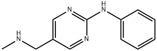 N-methyl-(2-anilinopyrimidin-5-yl)methylamine 结构式