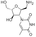 1-AMINO-2,5-ANHYDRO-1,3-DIDEOXY-3-(3,4-DIHYDRO-5-METHYL-2,4-DIOXO-1(2H)-PYRIMIDINYL)-L-MANNITOL 结构式