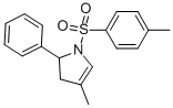 2,3-DIHYDRO-4-METHYL-1-[(4-METHYLPHENYL)SULFONYL]-2-PHENYL-1H-PYRROLE 结构式