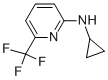Cyclopropyl-(6-trifluoromethyl-pyridin-2-yl)-amine 结构式
