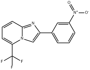 2-(3-硝基苯基)-5-(三氟甲基)咪唑并[1,2-A]吡啶 结构式