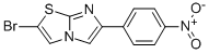 2-Bromo-6-(4-nitro-phenyl)-imidazo[2,1-b]thiazole 结构式