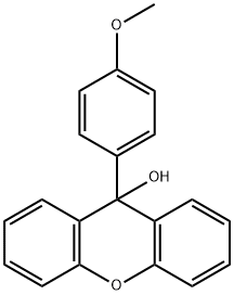 9-对甲氧苯基占顿-9-醇 结构式