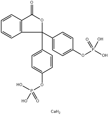 酚酞二磷酸钙 结构式