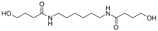 N,N'-hexane-1,6-diylbis(4-hydroxybutyramide) 结构式