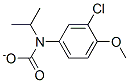 ISOPROPYL(3-CHLORO-4-METHOXYPHENYL)CARBAMATE 结构式