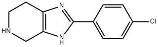 2-Phenyl-4,5,6,7-tetrahydro-3H-iMidazo[4,5-c]pyridine 结构式