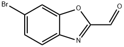 6 - 溴-2 - 甲醛苯并恶唑 结构式