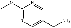 2-甲氧基-5-嘧啶甲胺 结构式