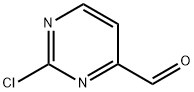 2-氯嘧啶-4-甲醛 结构式