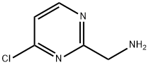 4-氯-2-(氨甲基)嘧啶 结构式