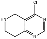 4-氯-5,6,7,8-四氢-吡啶[4,3-D]嘧啶 结构式