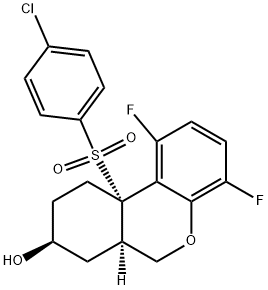 (6AR,8S,10AS)-10A - ((4-氯苯基)磺酰基)-1,4-二氟 - 图6A,7,8 结构式