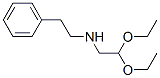 N-(2-PHENYLETHYL)AMINO ACETALDEHYDE DIETHYL ACETAL 结构式