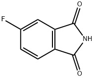 4-氟邻苯二甲酰亚胺 结构式
