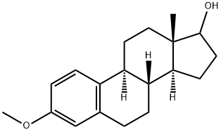 雌二醇-3-甲醚 结构式