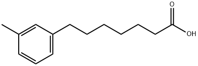 7-(M-tolyl)heptanoic acid 结构式