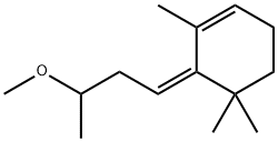 retro-Methoxy-α-ionol 结构式