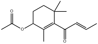 4-乙酰氧基-Β-二氢突厥酮 结构式