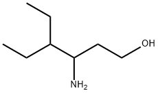 3-AMINO-4-ETHYL-HEXAN-1-OL 结构式