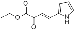 (E)-ETHYL 2-OXO-4-(1H-PYRROL-2-YL)BUT-3-ENOATE 结构式