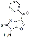 Methanone,  (3-amino-2,3-dihydro-2-thioxofuro[2,3-d]thiazol-6-yl)phenyl- 结构式