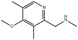 [(4-甲氧基-3,5-二甲基吡啶-2-基)甲基]甲胺二盐酸盐 结构式