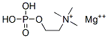 Phosphoryl choline magnesium salt 结构式