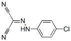 carbonylcyanide 4-chlorophenylhydrazone 结构式