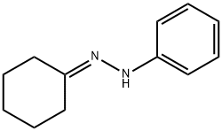 CYCLOHEXANONE PHENYLHYDRAZONE 结构式