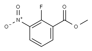 2-氟-3-硝基苯甲酸甲酯 结构式