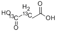 丁二酸-1,2-13C2 结构式