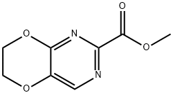 [1,4]Dioxino[2,3-d]pyrimidine-2-carboxylic  acid,  6,7-dihydro-,  methyl  ester 结构式